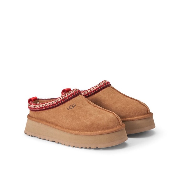 Ugg Women's Tazz Platform Slipper Chestnut 8 NEW - Picture 8 of 9